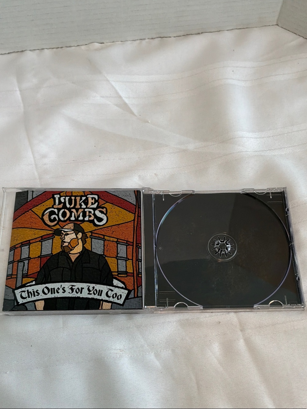 Album cover art and liner notes booklet by Luke Coombs original package no CD
